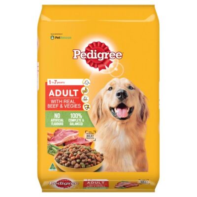 Pedigree Small Breed Dry Dog Food With Real Beef And Vegies  2.5 Kg