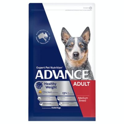 Advance Healthy Weight Adult Small Breed Chicken With Rice Dry Dog Food  2.5 Kg
