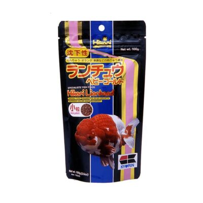 Hikari Lionhead Growth & Color Enhancing Fish Food - Mini 350 Gm
