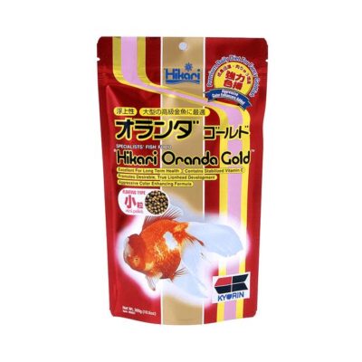 Hikari Oranda Gold Color Enhancing Fancy Fish Food - Mini 300 Gm