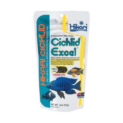 Hikari Floating Cichlid Excel Pellet Fish Food - Medium 250 Gm
