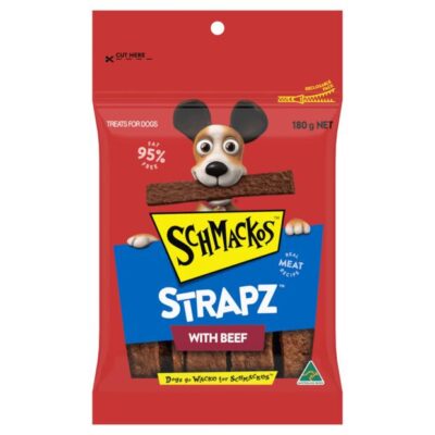 Schmackos Strapz with Beef 500g