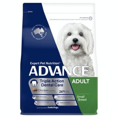 Advance Triple Action Dental Care Adult Small Breed Chicken With Rice Dry Dog Food  2.5 Kg