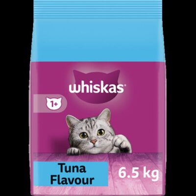 Whiskas Adult 1+ Years Tuna Flavour Dry Cat Food  6.5 Kg