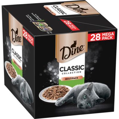 Dine Multipack Slices With Chicken And Turkey Wet Cat Food Tray