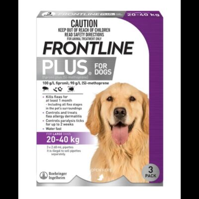 Frontline Plus Large Dog Purple