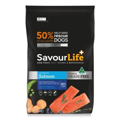 SavourLife Grain Free Adult Salmon Dog Food 10kg