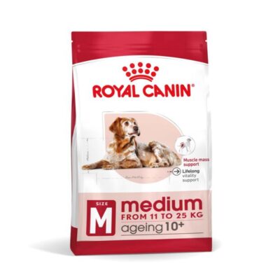 Royal Canin Medium Ageing 10+ Years Mature Senior Dry Dog Food  15 Kg