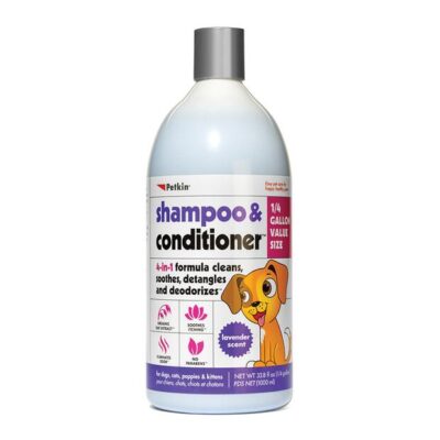 Petkin Pet Shampoo Conditioner Lavender Scent