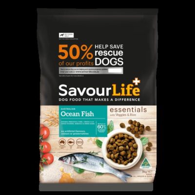SavourLife Essentials Adult Ocean Fish Dog Food 15kg