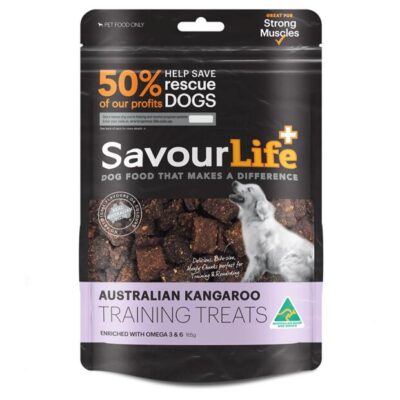 SavourLife Natural Treats Australian Kangaroo Training Treats 165g