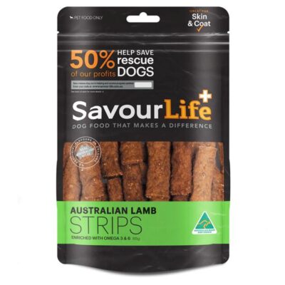 SavourLife Natural Treats Australian Lamb Strips 165g