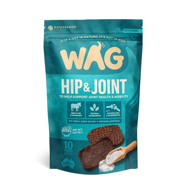 Wag Beef Jerky Hip And Joint Dog Treats
