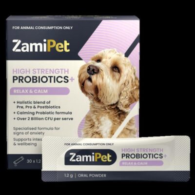Zamipet Dog High Strength Probiotics Plus Relax And Calm