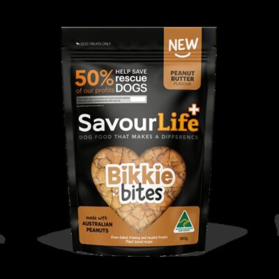 Savourlife Peanut Butter Flavour Bikkie Bites Dog Treats