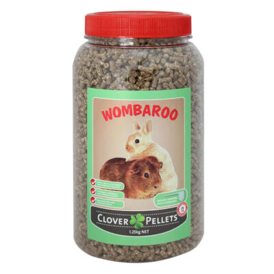 Wombaroo Clover Pellets  1.25 Kg
