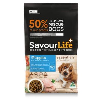 SavourLife Essentials Puppy Chicken Dog Food 15kg