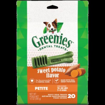 Greenies Sweet Potato Flavoured Petite Dog Dental Treats