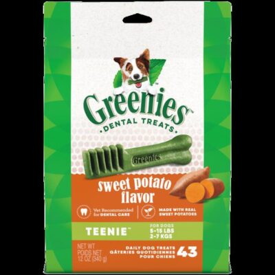 Greenies Sweet Potato Flavoured Teenie Dog Dental Treats