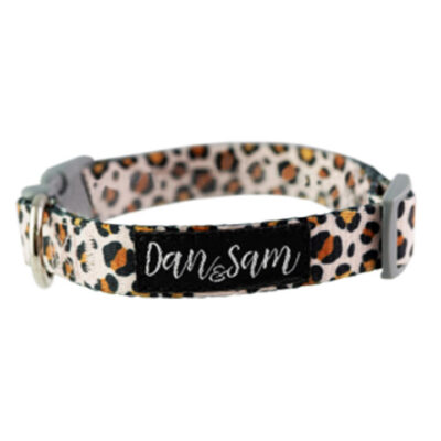 Dan & Sam Adjustable Polyester Webbing Collar For Dogs - Wild One 1 X Large