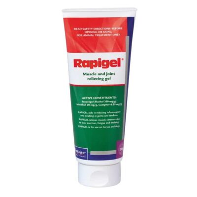 Virbac Rapigel Muscle & Joint Relieving Gel for Dogs & Horses 200g