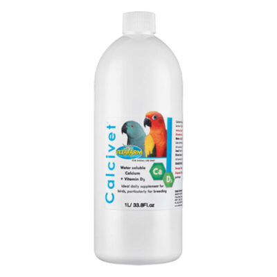 Vetafarm Calcivet Calcium + Vitamin D3 Daily Supplement For Birds 1 Litre