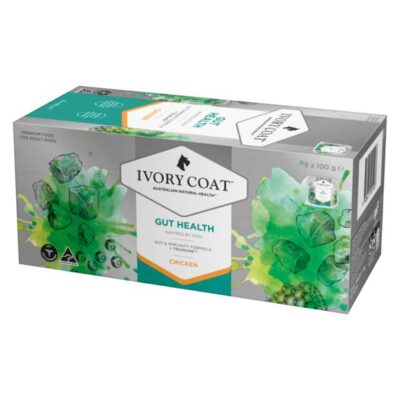 Ivory Coat Inspired By Raw Puppy Immunity Chicken Wet Dog Food 100gm 9 Pack