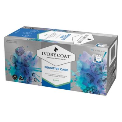 Ivory Coat Inspired By Raw Sensitive Care Lamb Wet Dog Food 100gm 9 Pack