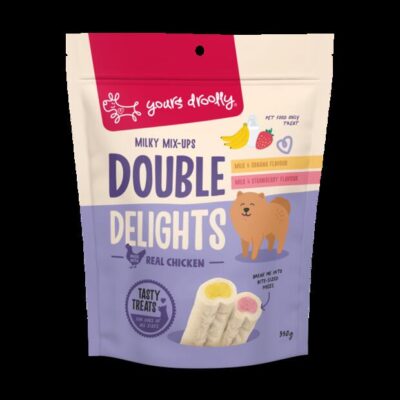 Yours Droolly Double Delights Milky Mix Ups Dog Treats