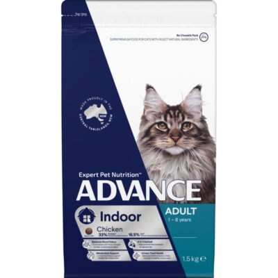 Advance Indoor Adult Chicken Dry Cat Food  3.5 Kg