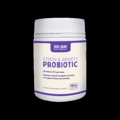 Big Dog Stress And Anxiety Probiotics For Dogs And Cats