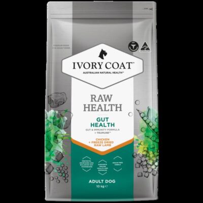 Ivory Coat Raw Health Adult Kangaroo + Freeze Dried Raw Lamb Health & Vitality Dry Dog Food  1.8 Kg