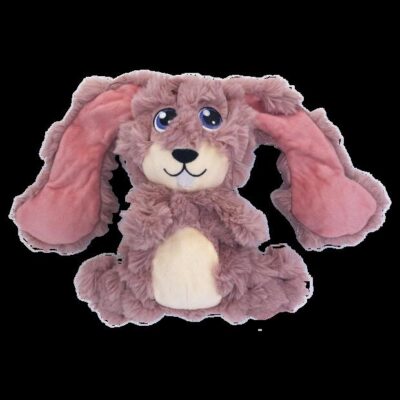 Kong Scrumplez Bunny Dog Toy Purple
