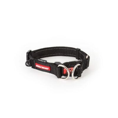 EzyDog Double Up Collar Small Black