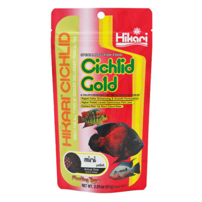 Hikari Cichlid Gold Color Enhancing Fish Food - Medium 57 Gm
