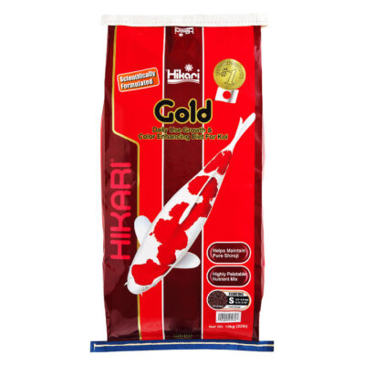Hikari Gold Daily Use Growth & Color Enhancing Koi Fish Food - Medium 10 Kg