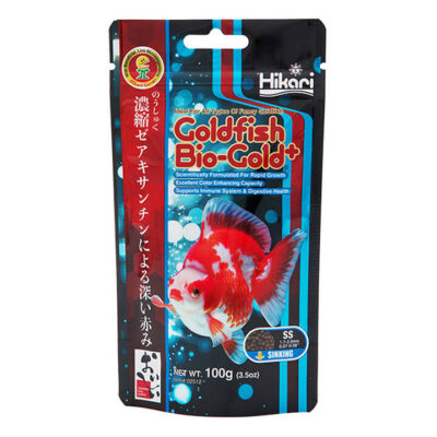 Hikari Goldfish Bio-Gold+ Color Enhancing Fish Food Floating - Small 100 Gm