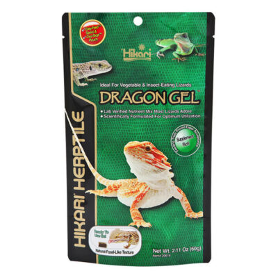 Hikari Dragongel Vegetable & Insect-Eating Lizard Food  60 Gm