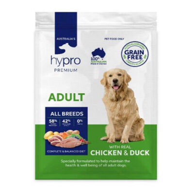 Hypro Premium Dry Dog Food Adult Chicken And Duck Grain Free
