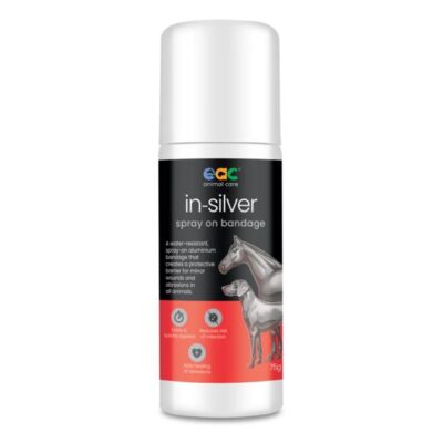 Eac In Silver Spray On Bandage Aluminium Horse Spray