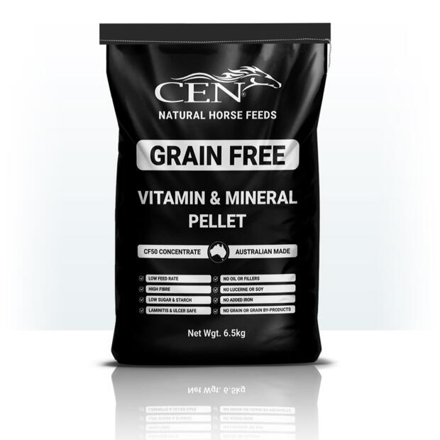 Cen Cf50 Concentrate Grain Free Multivitamin And Mineral Pellet For Horses