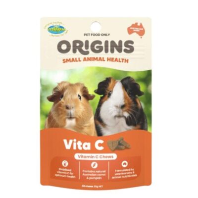 Vetafarm Origins Vita C Supplement Chews For Guinea Pigs