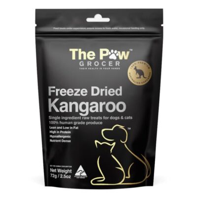 The Paw Grocer Freeze Dried Kangaroo Dog And Cat Treats