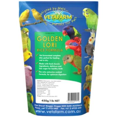 Vetafarm Golden Lori Rice Formula