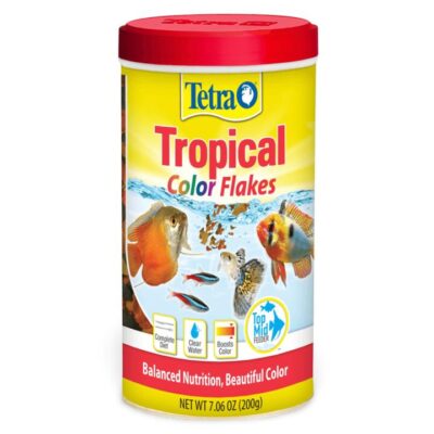Tetra Tetracolor Tropical Flakes Fish Food  28 Gm