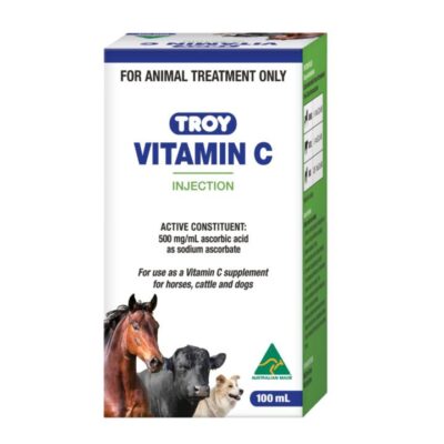 Troy Vitamin C Injection For Dogs And Horses