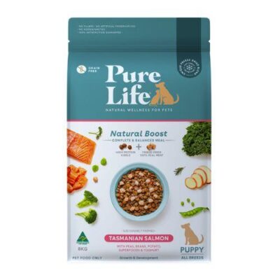 PureLife Natural Boost Puppy Salmon Freeze Dried Dog Food 1.8kg