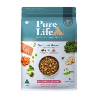 PureLife Natural Boost Salmon Freeze Dried Adult Dog Food 1.8kg