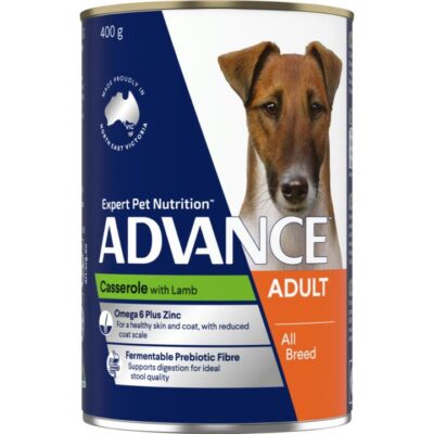 Advance Adult Casserole With Lamb Wet Dog Food Cans