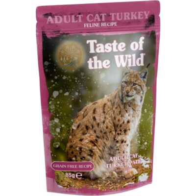 Taste Of The Wild Turkey With Chicken Adult Wet Cat Food Pouches